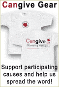 New Cangive Gear. All profits to charity.